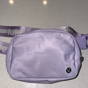 Lululemon Everywhere Belt Bag 1L (Lilac Ether/White Opal/White) LIKE NEW